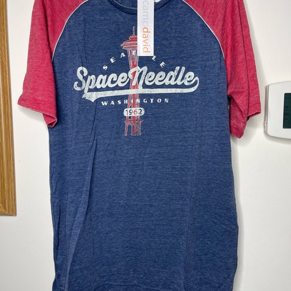 H&M DIVIDED stitched long sleeve hemline & sleeves, lightweight, oversized, NWOT - Picture 10 of 11